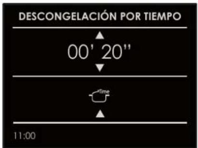 Fulgor Milano FUTMO 310 TEM IX - Función de descongelado temporizado - 1