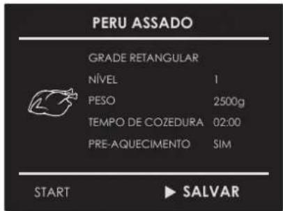 Fulgor Milano FUTMO 310 TEM IX - Guardar uma receita personalizada: - 3