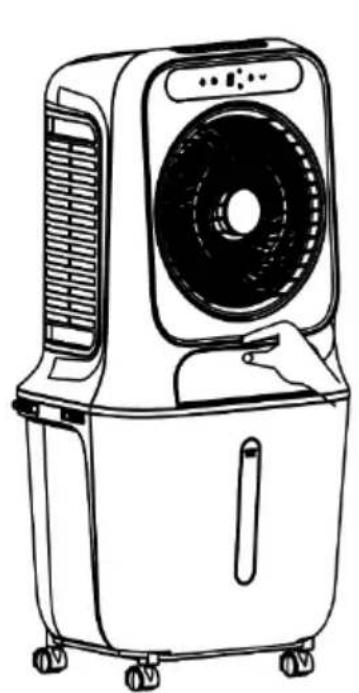 Be Cool BC25ACP2501W - Naplnění vody - 1