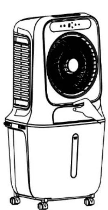 Be Cool BC25ACP2501W - Auffüllen des Wassers - 1