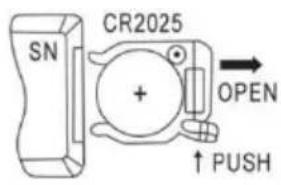 Be Cool BC29TFRC - Einlegen / Auswechseln der Batterien in der Fernbedienung - 1
