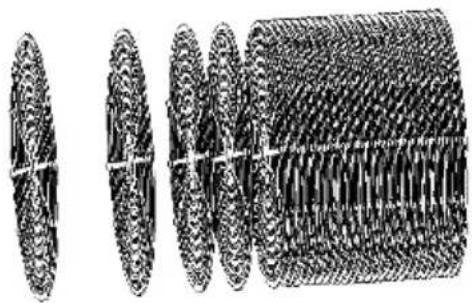 Be Cool BCAW2402 - Zerlegung des Rollerfilters: - 2