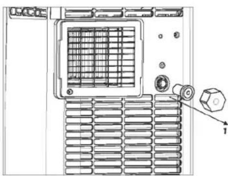 BLUEPALM BPPAC7000FW - Connecting the water hose for permanent drainage - 1