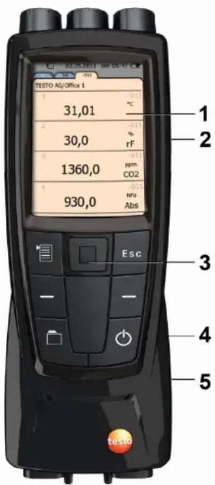 Testo 480 - Appareil portatif - 1