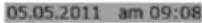 Testo 480 - Ligne de statut et onglets - 4