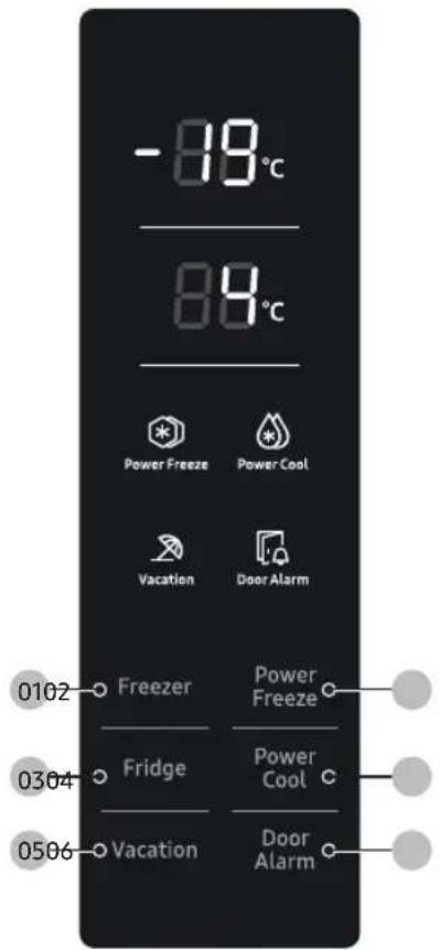 SAMSUNG RT40DG3110QV - ATTENTION - 1