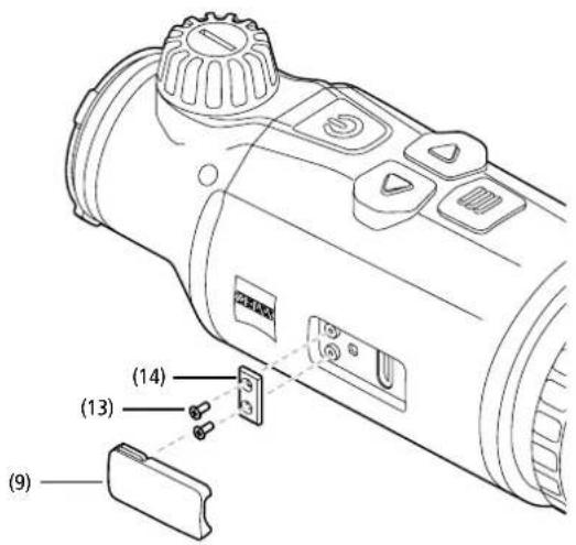 ZEISS DTC 3/25 - Sustitución de la cubierta USB - 1