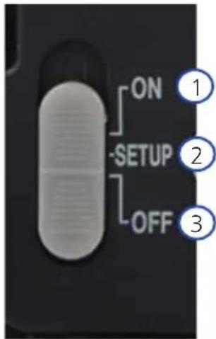 ZEISS Secacam 3 - Switch settings - 1