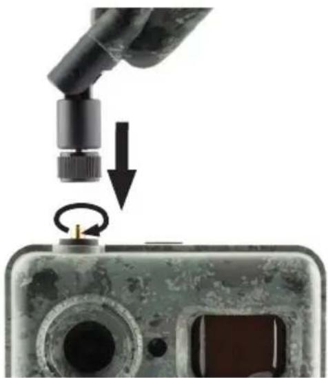 ZEISS Secacam 3 - Fitting the antenna - 1
