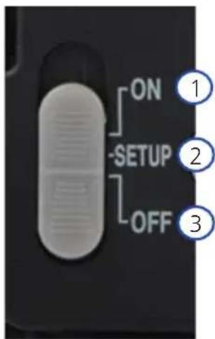 ZEISS Secacam 3 - Réglages de l'interrupteur - 1