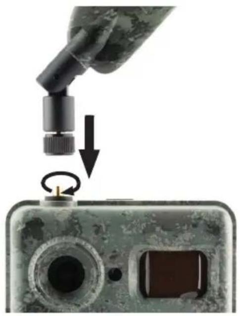 ZEISS Secacam 3 - Montage der Antenne - 1