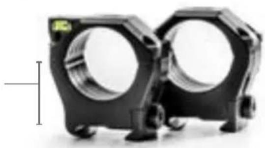 ZEISS LRP S5 318-50 - ZEISS Precision Rings con nivel de burbuja integrado para evitar la inclinación - 1