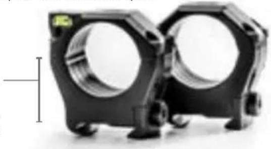 ZEISS LRP S5 318-50 - ZEISS Precision Rings à niveau à bulle intégré pour éviter toute inclinaison - 1