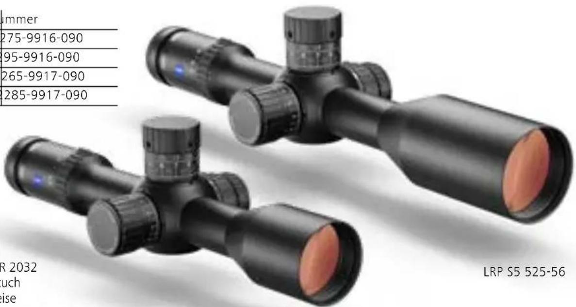 ZEISS LRP S5 318-50 - Lieferumfang - 1