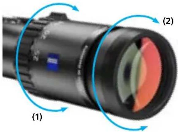 ZEISS LRP S5 318-50 - Byte av förstoring - 2