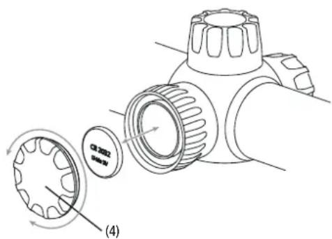ZEISS Conquest V4 3-12x56 - TARNEKOMPLEKT - 1