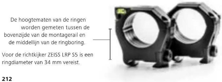 ZEISS LRP S5 525-56 - ZEISS Precision Rings met geïntegreerde waterpas om niet uit positie te raken - 1