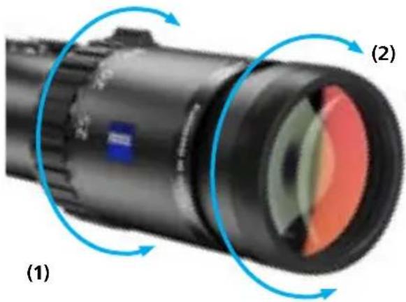 ZEISS LRP S5 525-56 - 倍率変更 - 1