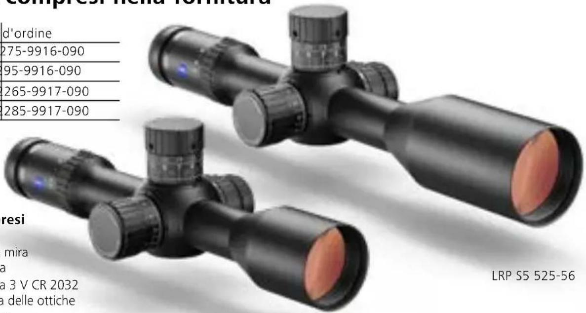 ZEISS LRP S5 525-56 - Elementi compresi nella fornitura - 1