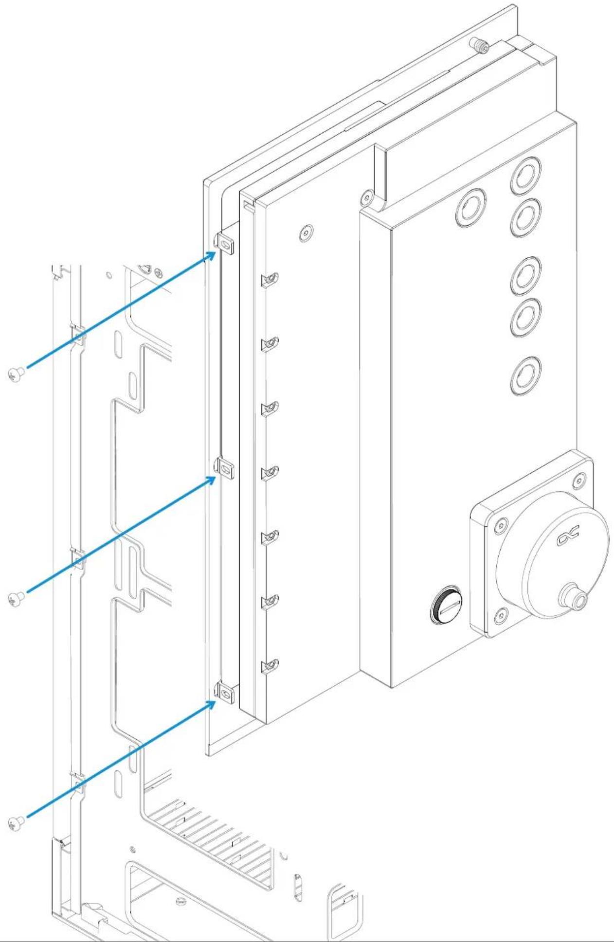 Alphacool Apex Distro Plate Y60 - 3
