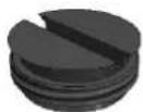 Alphacool Eisbecher Aurora D5 150mm Acetal/Glas - Assembly material - 8