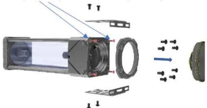 Alphacool Eisbecher Aurora D5 150mm Acetal/Glas - Assemblée Eisbecher 2 Aurora Glass - 2