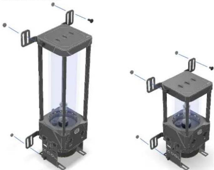 Alphacool Eisbecher Aurora D5 150mm Acetal/Glas - Alphacool International GmbH Eisbecher 2 Aurora Glas - 3