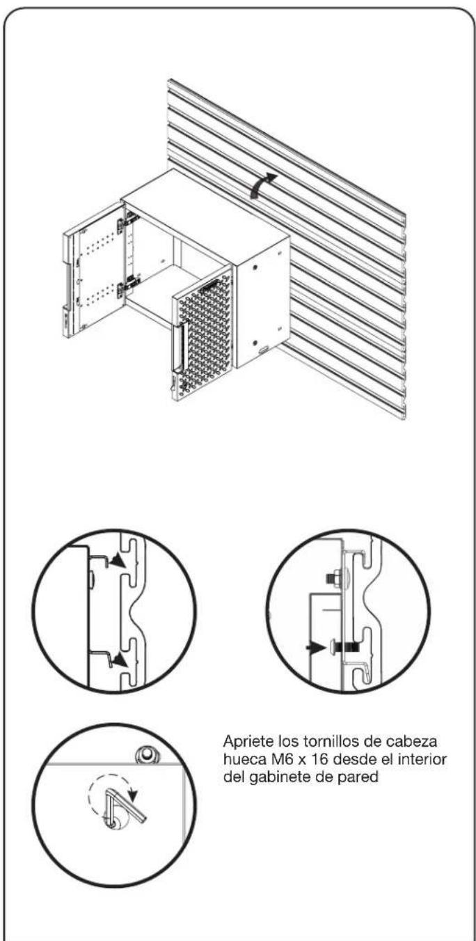 Gladiator GANF04WFMTS - INSTALE EL GABINETE EN EL PANEL GLADIATOR® GEARWALL® - 2