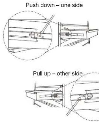 Gladiator GANF04WFMTS - Drawer removal and replacement - 1