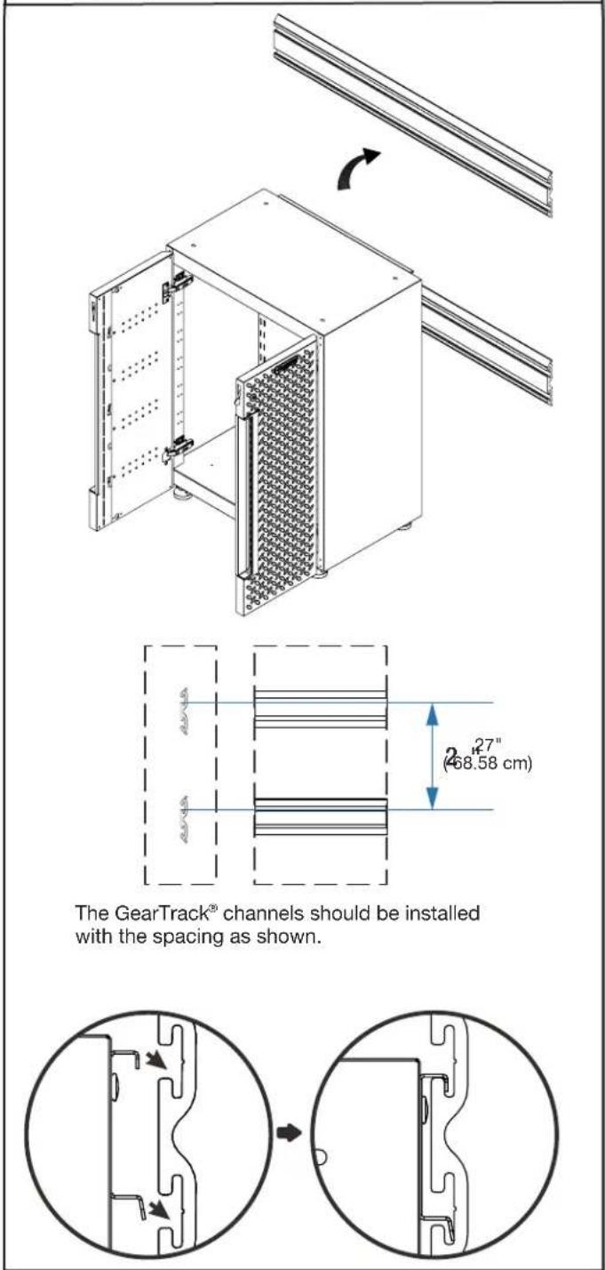Gladiator GANF03WFMTS - Install the 24" 2-door Base Cabinet - 2