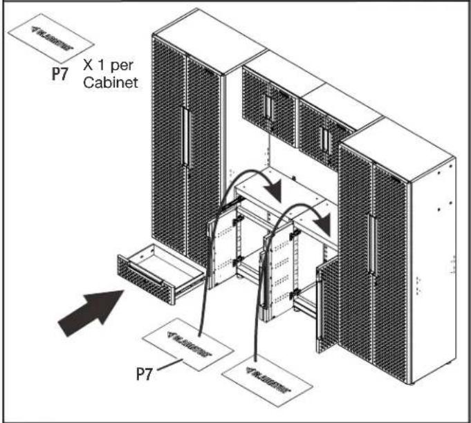 Gladiator GANF03WFMTS - Position the Base Cabinets - 3