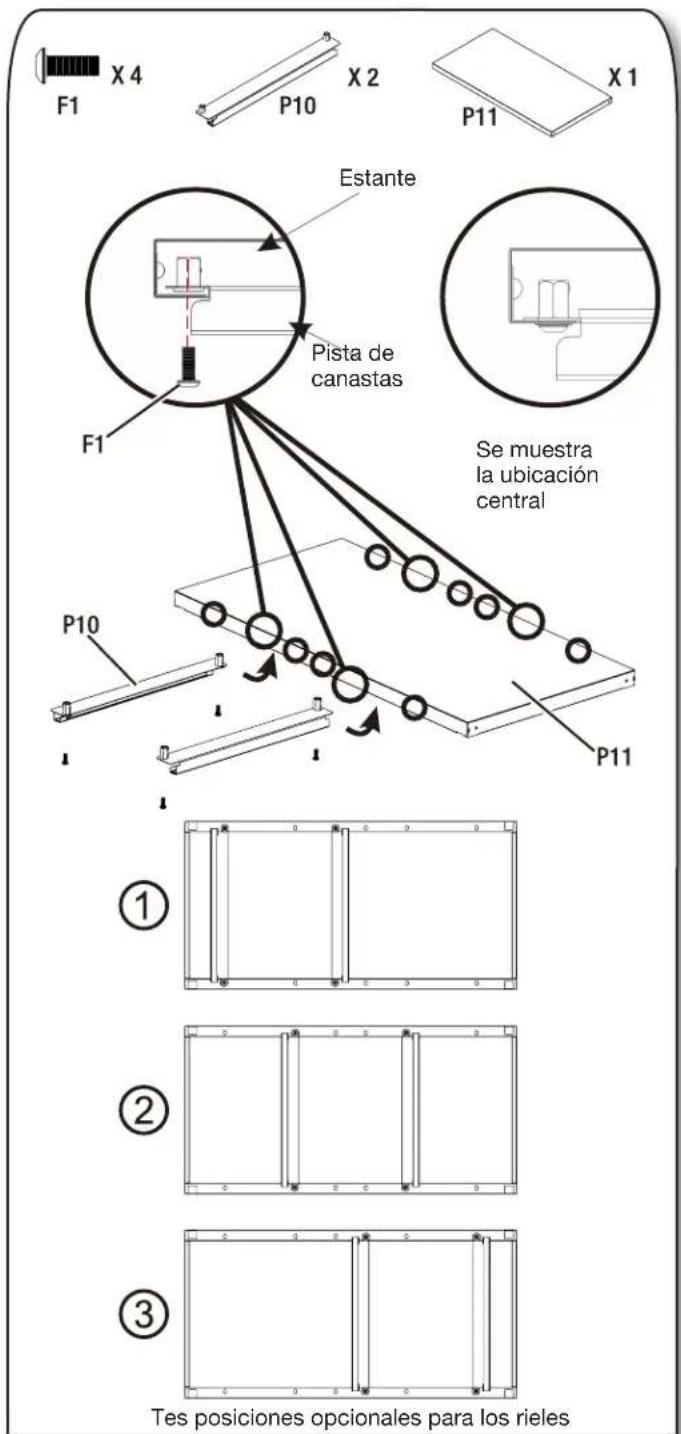 Gladiator GANF03WFMTS - INSTRUCCIONES DE ENSAMBLAJE - 2