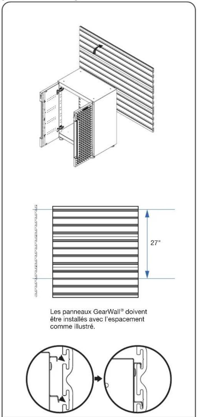 Gladiator GANF03WFMTS - INSTALLER L'ARMOIRE AUX PANNEAUX GEARWALL® GLADIATOR® - 2