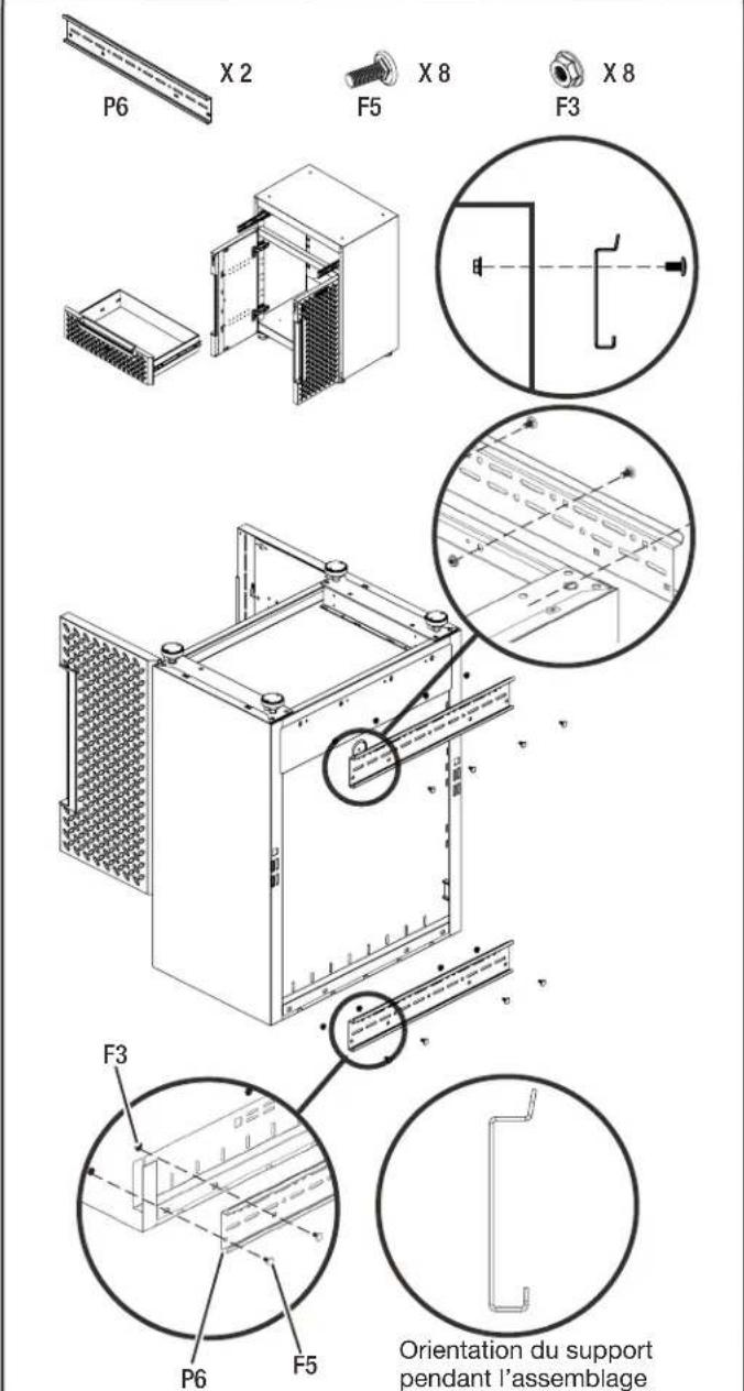 Gladiator GANF04WCMTS - Installer l'armoire du bas à 1 tiroir et 2 portes de 24 po - 1