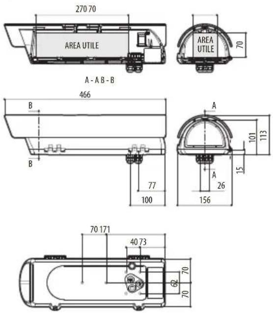 Videotec VERSO COMPACT - Disegni tecnici - 2