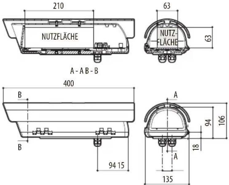 Videotec VERSO COMPACT - Technische Zeichnungen - 3