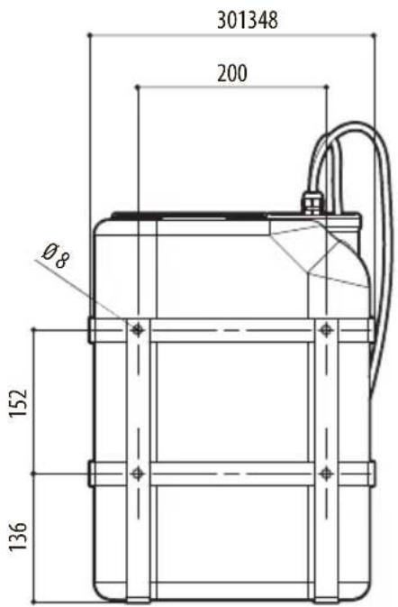 Videotec WASPT - Technische Zeichnungen - 5