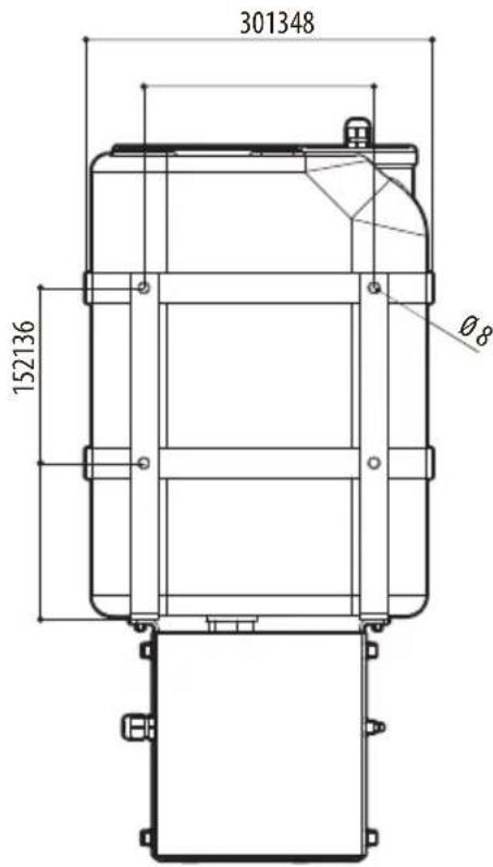 Videotec WASPT - Technische Zeichnungen - 9