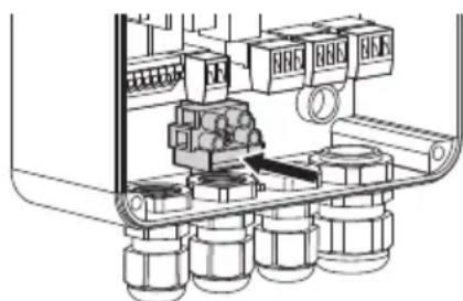 Videotec WASPT - Auswechseln der Sicherung am Eingang der Pumpe - 2