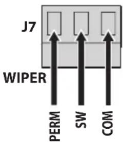 Videotec WASPT - Подключение стеклоочистителя - 3