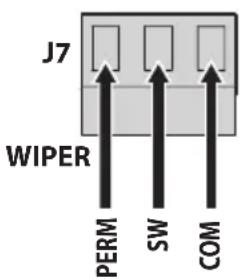 Videotec WASPT - Collegamento del tergicristallo - 3