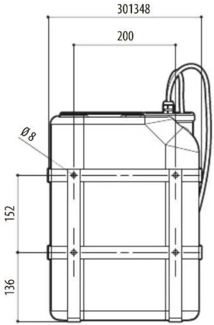 Videotec WASPT - Technische Zeichnungen - 7