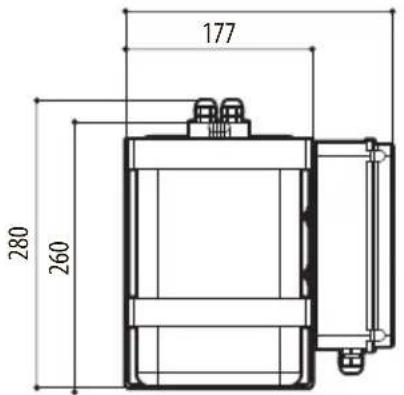Videotec WASPT - Disegni tecnici - 2