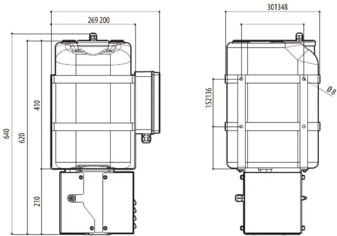 Videotec WASPT - Disegni tecnici - 7