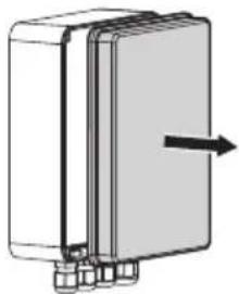 Videotec WASPT - Ouverture du le boîtier - 1