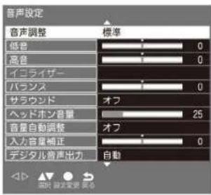 Qriom QRT-32W2K - 調整と設定をする(つづき) - 1