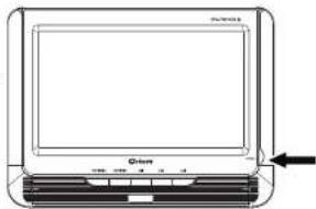Qriom CPD-TM90 - ディスク (DVD/CD)を入れる - 1