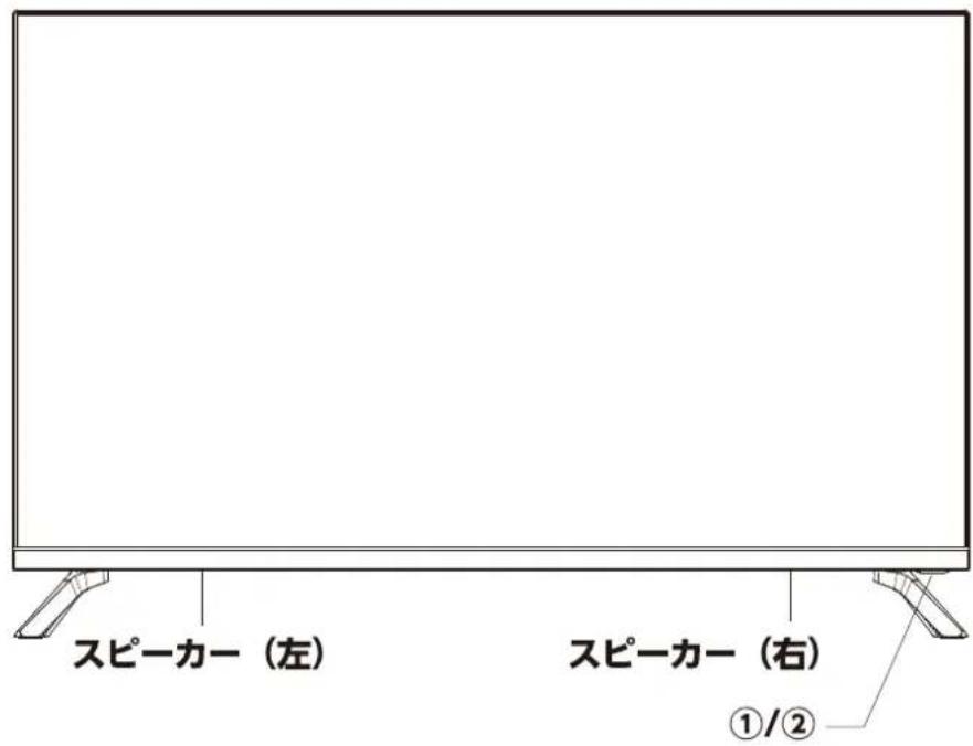 Qriom QRK-32WHDST - 本体前面 - 1