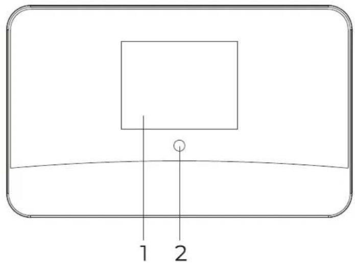 DENVER IDA-430 - Emplacement des touches de commande - 1