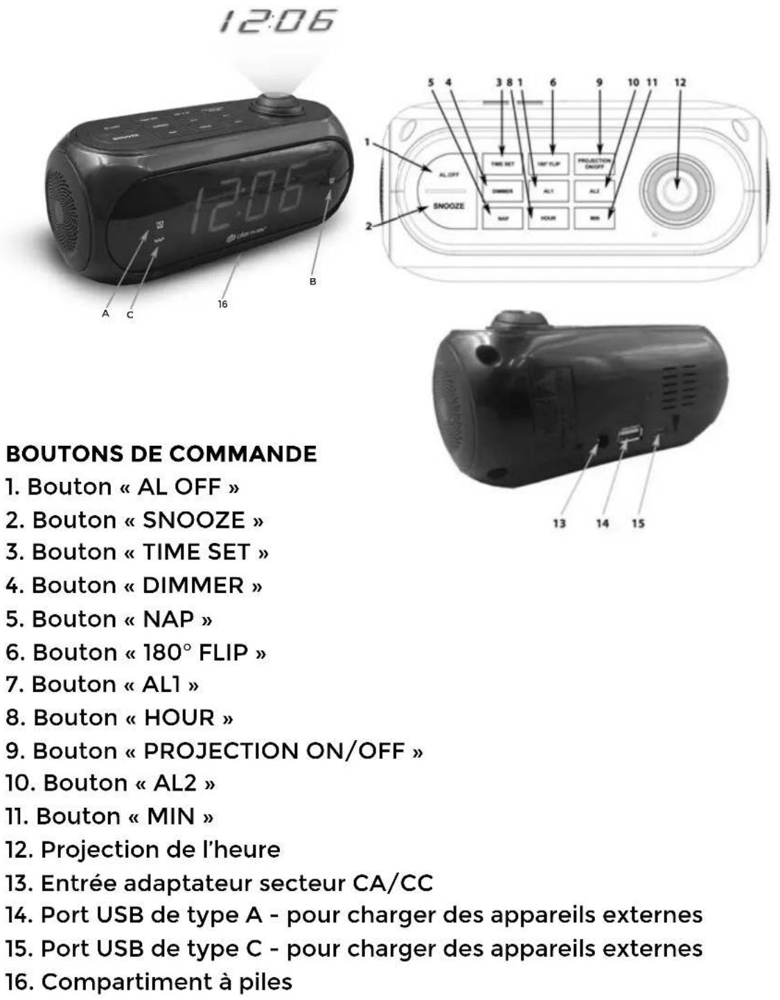 DENVER ECP-715NR - Consignes de sécurité - 1